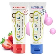 Kazan Hobi Doğal Sertifikalı Diş Macunu, Çilek ve Sakız Aroma, 2'li Paket (2X50G)