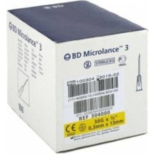 Kazan Hobi Mezoterapi Iğnesi 30GX13 Mm, 1 Kutu 100 Adet