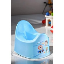 Kazan Hobi Mavi Oturaklı Lazımlık 716657