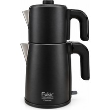 Fakir Chainox 1800 W Çelik Demlikli Antrasit Çay Makinesi