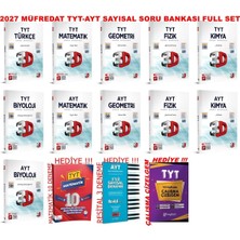 3D Yayınları 2027 Müfredat Tyt-Ayt Sayısal Çözümlü Soru Bankası Full Seti