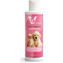 Kazan Hobi Kedi ve Köpekler Için Doğal Arındırıcı Parazit Şampuanı, Bit, Pire ve Kene, 250 ml