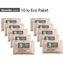 Kazan Hobi 72 60G Humidor Puro Kutusu Nemlendirici 10'lu Eco Paket