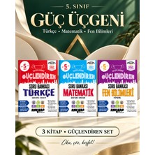 Ankara Yayıncılık 5. Sınıf Güçlendiren Güç Üçgeni – Türkçe, Matematik ve Fen Bilimleri Soru Bankası Seti (3 Kitap)