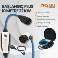 Nrgkick 22KW 32A Taşınabilir Şarj Istasyonu (Başlangıç Plus 10M Ev Prizli)