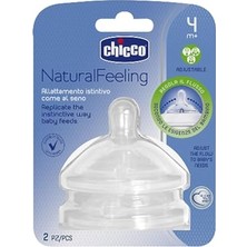 Kazan Hobi Naturalfeeling Akış Ayarlı Biberon Emziği (4 Ay+, 2'li)