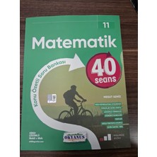 11.sınıf 40 Seans Matematik Soru Bankası 2026-2027 Yeni Baskı Maarif Modeline Uygun  Okyanusyayıncılık