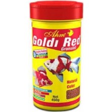 Kazan Hobi Goldi Red Granulat Balık Yemi 100 ml