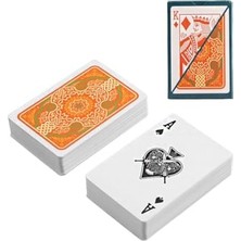 Kazan Hobi Kırmızı Pvc Plastik Su Geçirmez Iskambil Poker Kâğıdı, RD60KR
