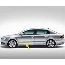 Kazan Hobi Sol Ön Kapı Krom Çıtası 3T0853515 Skoda Superb 2 ile Uyumlu 2014-2015