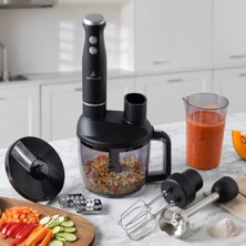 Kazan Hobi Siyah Çok Işlevli Mutfak Robotu