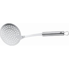 Kazan Hobi 30 cm Delikli Paslanmaz Çelik Servis Kaşığı