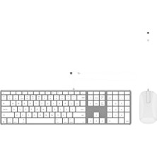 Kazan Hobi Kablolu Klavye ve Mouse Seti, Usb-C, 103219794