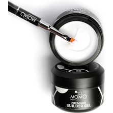 Kazan Hobi Premium Builder Protez Tırnak Jeli No.2, Beyaz, 10 G