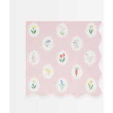 Kazan Hobi Easter Cameo Peçeteler, L, 16 Adet