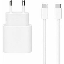 Rio Battery Flayse iPhone 15 Pro Max Type-C 25W Hızlı Şarj Adaptörü ve Type-C Şarj Kablosu