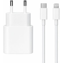 Rio Battery Flayse 20W Type-C Hızlı Şarj Adaptörü ile iPhone 14 Pro Max Uyumlu Type-C Kablo