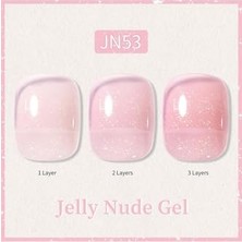 Kazan Hobi Jelly Nude Serisi Kalıcı Oje, 10 Ml, JN53 (57851-3), 4134