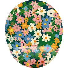İyi Fikirler Çiçek Desenli Bilek Destekli Mouse Pad
