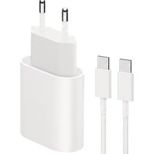 Rio Battery Flayse Iphone 16 Usb-C 35W Güç Adaptörü ve Hızlı Şarj Destekli Usb-C To C Kablo Seti