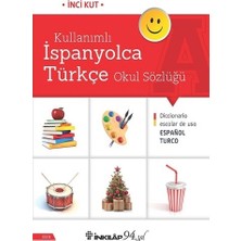 İnkılap Kitabevi Kullanımlı Ispanyolca Türkçe Okul Sözlüğü