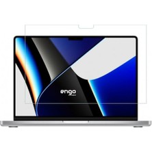 Kazan Hobi Apple Macbook Pro 16.2 Inç ile Uyumlu Ekran Koruyucu, 9h Temperli Kırılmaz Esnek Nano Cam, Çizilmeye ve Darbeye Dayanıklı, Hd Şeffaf M1 Max (2021) 16:10
