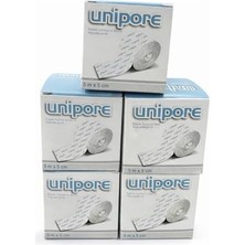 Kazan Hobi Elastik Cerrahi Sabitleme Bandı, Hipoalerjenik, 5 cm x 5 M, 5'li Paket
