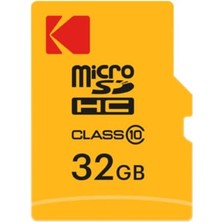 Kazan Hobi 32 GB Class 10 Microsd Hafıza Kartı, Sd Adaptörlü