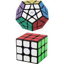 Kazan Hobi Hediyecik Speed Megaminx ve 3x3 2'li Zeka Küpü Akıl Küpü Küp