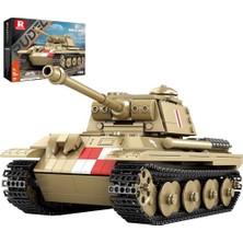 Kazan Hobi Pudel Tank 77034, World Of Tanks Temalı Iı. Dünya Savaşı Alman Tankı Yapı Blokları Seti