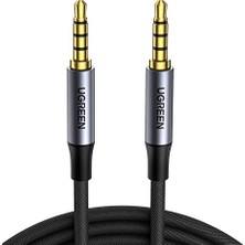 Kazan Hobi 3.5 mm Hi-Fi Erkek To Erkek Trrs Aux Ses ve Mikrofon Kablosu 2 Metre