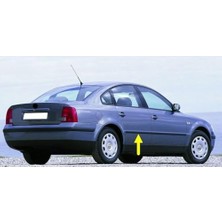 Kazan Hobi Sağ Arka Kapı Çıtası Siyah Plastik 3B0853754, Vw Passat B5 ile Uyumlu 1997-2000