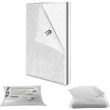 Kazan Hobi Xiaomi Purifier Serileri ile Uyumlu 10 Pcs Hava Temizleyici Filtre, Üstü Elektrostatik Toz Tutucu Koruyucu (Smartmi E1)