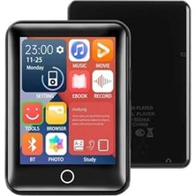 Kazan Hobi Hoparlör, Tastech Dokunmatik Ekranlı Bluetooth Lu Mp3 Mp4 Player Dahili Müzik Çalar 4gb Hafızalı Mp Player Siyah TASTECH-1041-MP4