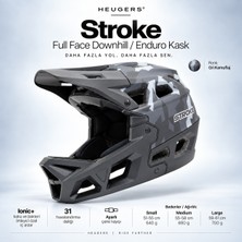 Heugers Stroke Full Face Downhill ve Enduro Bisiklet Kaskı