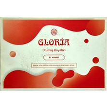 Kazan Hobi Kumaş Boyası Kırmızı 10 G Paket
