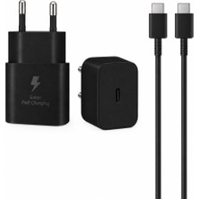 Rio Battery Flayse 25W Güç Çıkışlı Hızlı Şarj Adaptörü ve Çift Uçlu Type-C Kablo Seti