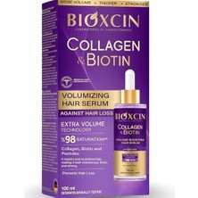 Kazan Hobi Collagen & Biotin Saç Serumu 100 ml – Saç Dökülmesine Karşı, Hacimlendirici, Hidrolize Kolajen, Biotin ve Biocomplex B11 Içerikli