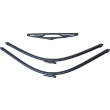 Kazan Hobi Ön ve Arka Cam Silecek Seti 6426XF, Citroen C4 Hb ile Uyumlu 2005-2010