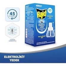 Kazan Hobi Ultrasonik Kovucular Elektro Likit Sivrisineklere Karşı Hızlı ve Sürekli 45 Gece Etkili 1 Adet Elektro Likit Yedek Şişe