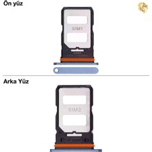 Arsking Xiaomi Redmi Note 13 Pro Plus 5g Uyumlu Sim Iç Yuvası Çiftli Mavi Çift Hatlı Dual Sim Sim Yeri