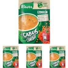 Kazan Hobi Ezogelin Çabuk Çorba, 22 G, 4'lü Paket