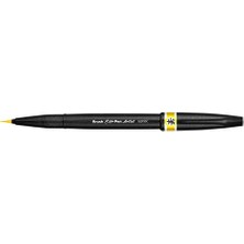 Kazan Hobi Sing Pen Brush Ince Uçlu Fırça Kalem, Sarı