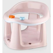 Kazan Hobi Bebek Banyo Oturağı - Vakum Tabanlı Bebek Mama Oturağı, Pembe