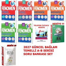 Fenomen Yayıncılık 6.sınıf 2026-2027 Müfredat A-B Serisi Soru Bankası Türkçe-Matematik-Fen Bilimleri