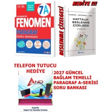 Fenomen Yayıncılık 7.sınıf Paragraf A-Seri Soru Bankası 2026-2027 Müfredat Bağlam Temelli