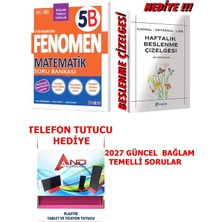 Fenomen Yayıncılık 5.sınıf Matematik-B Soru Bankası 2026-2027 Müfredat Bağlam Temelli Maarif Model
