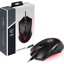 Kazan Hobi Gg Clutch GM08 Gaming Mouse, 4.200 Dpı, Pıxart PAW3519 Optik Sensör, Led, 1.8m Kablo, Ayarlanabilir Ağırlık, Altın Kaplama, USB Bağlantı
