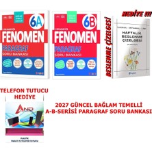 Fenomen Yayıncılık 6.sınıf A-B Serisi Paragraf Soru Bankası 2026-2027 Müfredat Bağlam Temelli