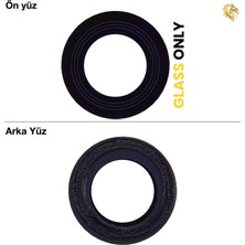 Arsking Xiaomi Redmi Note 12 4g Uyumlu Kamera Lensi (2 Adet) Küçük Kamera Camı Lens Camı Arka Kamera Camı